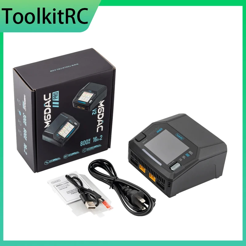 Toolkitrc M6Dac Smart Charger - ToolkitRC M6DAC V2 M6DAC Pro Pengisi