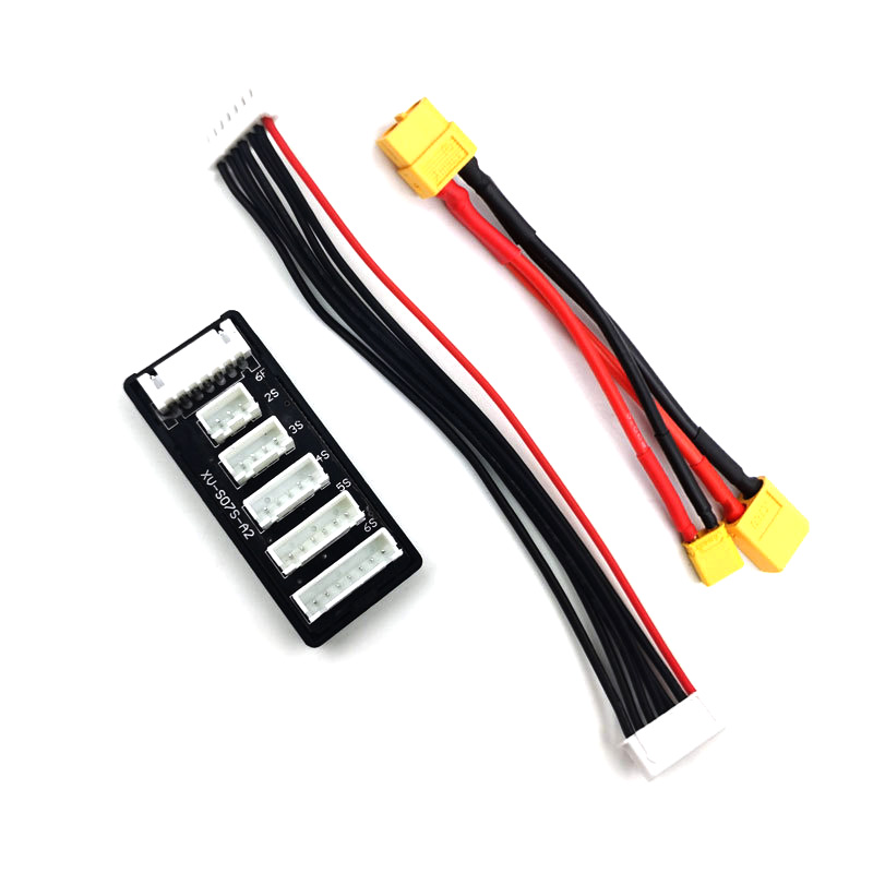 12S Lipo Battery Balancing Board - Papan Pengisi Daya Baterai Lithium 2S-6S,