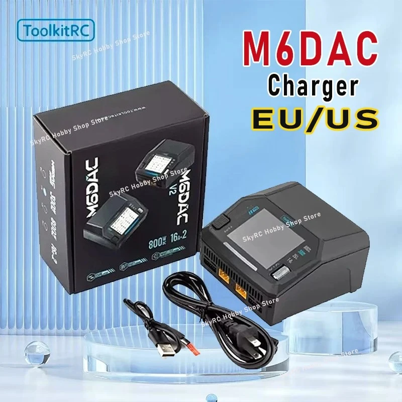 Toolkitrc M6Dac Smart Charger - ToolkitRC M6DAC V2 Pengisi Daya Baterai