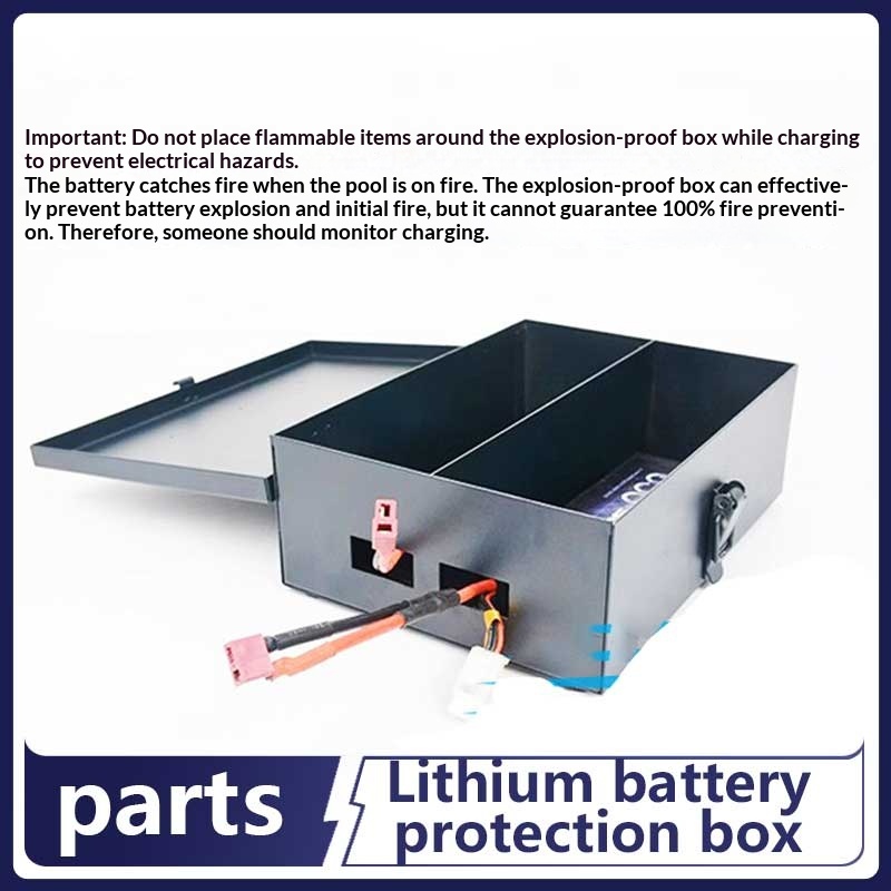 Lipo Battery Fireproof Safety Charge Box - Kotak Pengisian Daya Baterai Lipo Cnrc