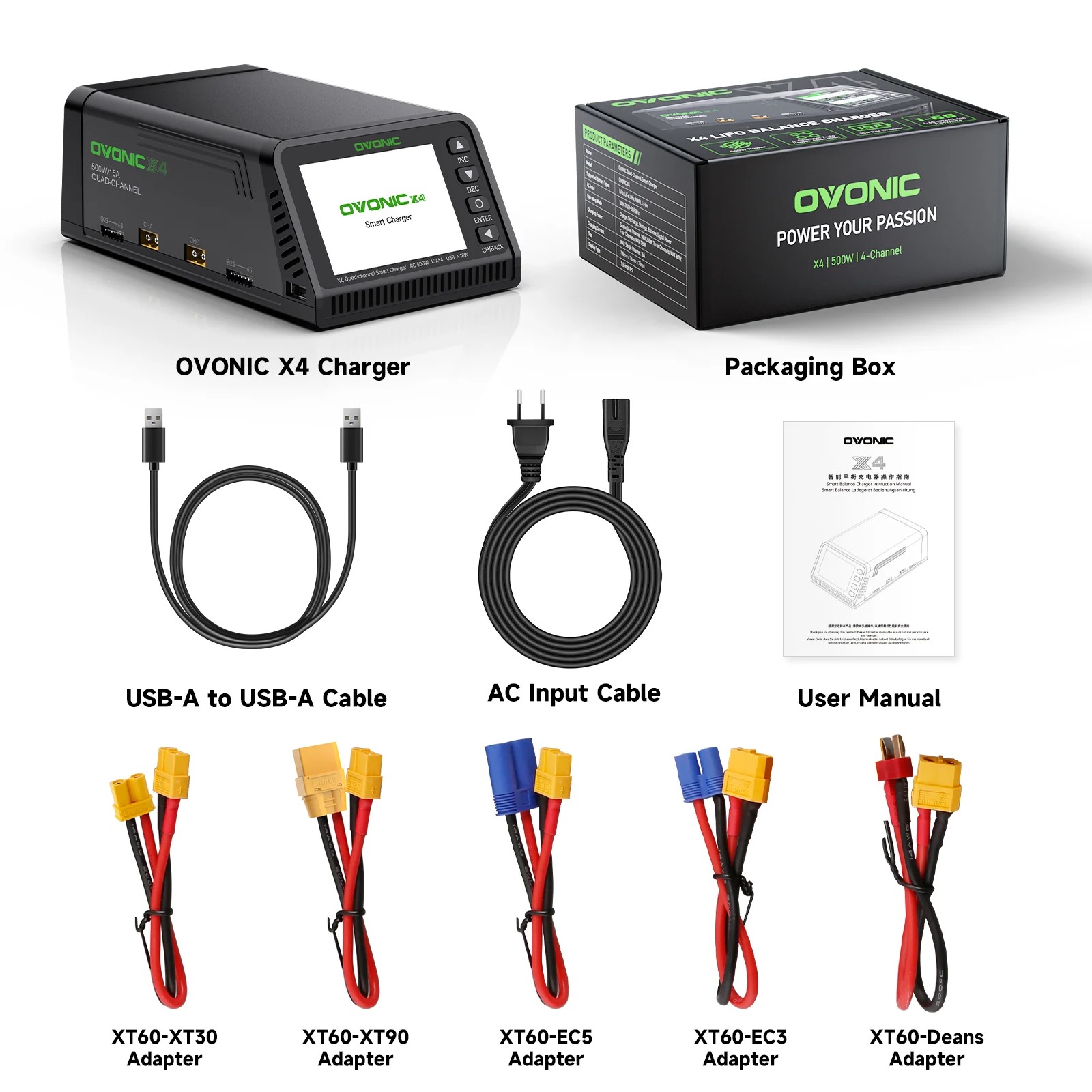 Toolkitrc M6Dac Smart Charger - Ovonic X4 AC500W Pengisi Daya Baterai