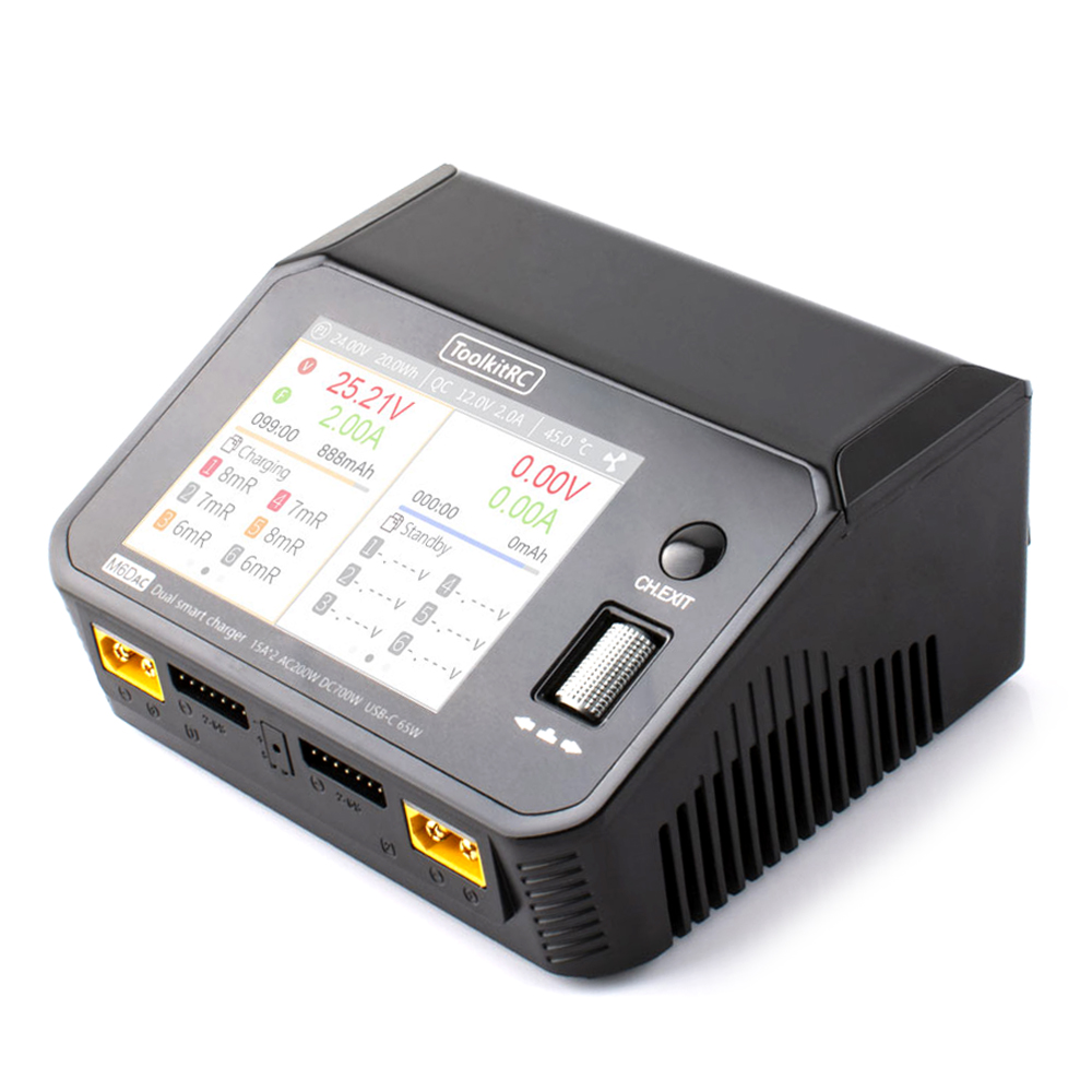 ToolkitRC M6DAC Pengisi Daya B - Toolkitrc M6Dac Smart Charger ulasan dan harga