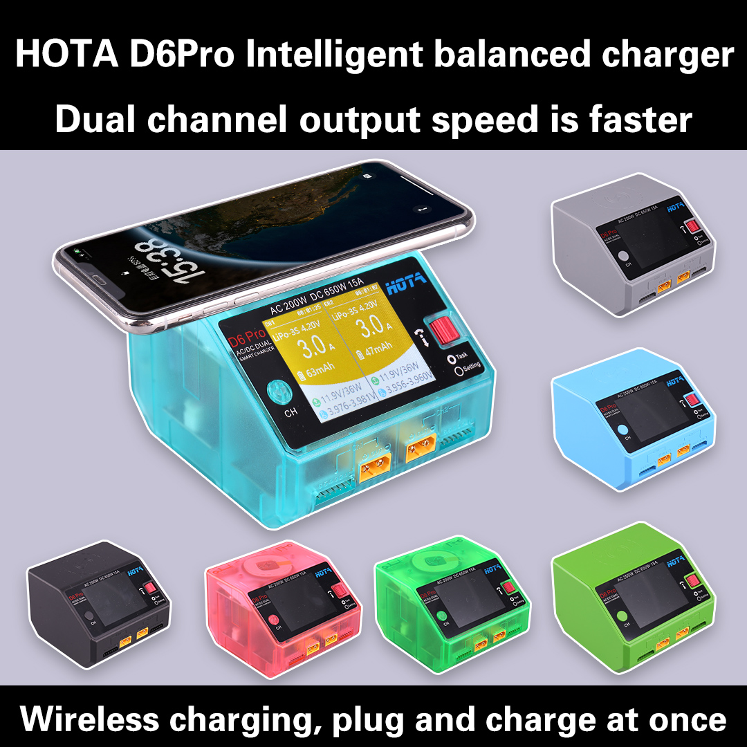 Pengisi Daya Baterai Lipo Dual - Hota D6 Pro Dual Lipo Charger ulasan dan harga