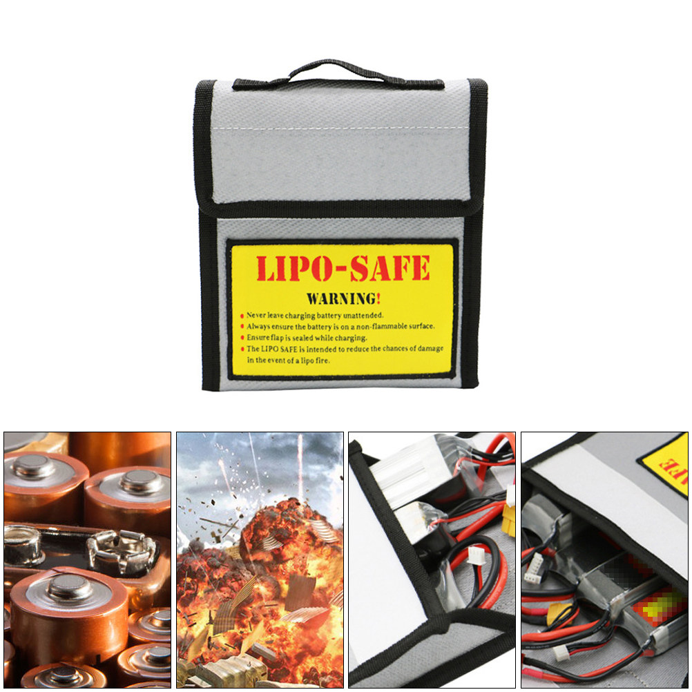 1Pcs Tas Penyimpanan Baterai P - Lipo Battery Fireproof Safety Charge Box ulasan dan harga