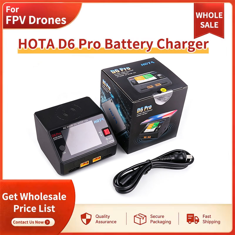 Pengisi Daya Baterai SNQP HOTA - Hota D6 Pro Dual Lipo Charger ulasan dan harga