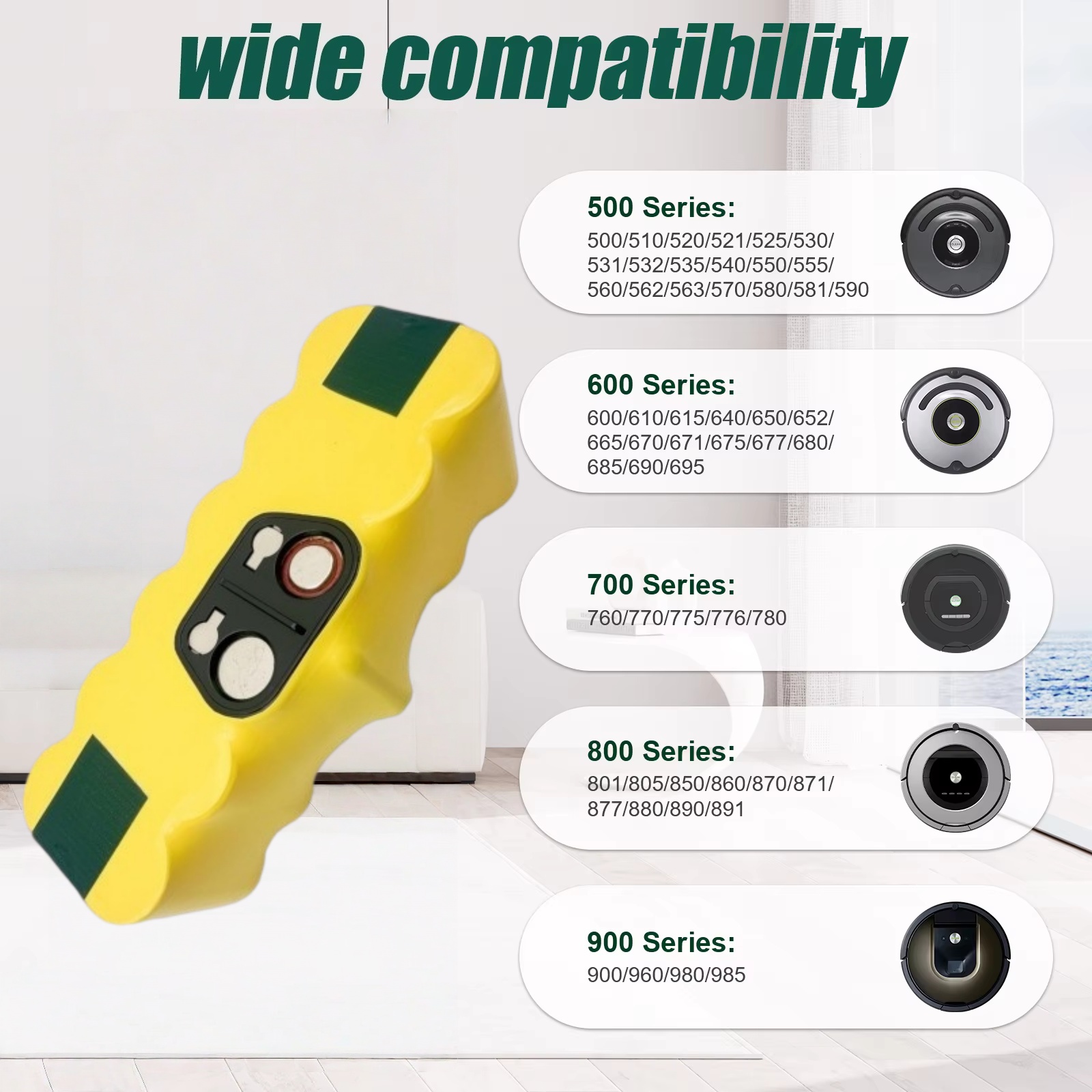 Baterai Untuk IRobot Roomba 50 - 4S Lipo Battery 14.8V 6000Mah ulasan dan harga