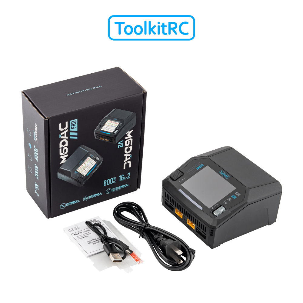 ToolkitRC M6DAC V2 M6DAC Pro P - Toolkitrc M6Dac Smart Charger ulasan dan harga