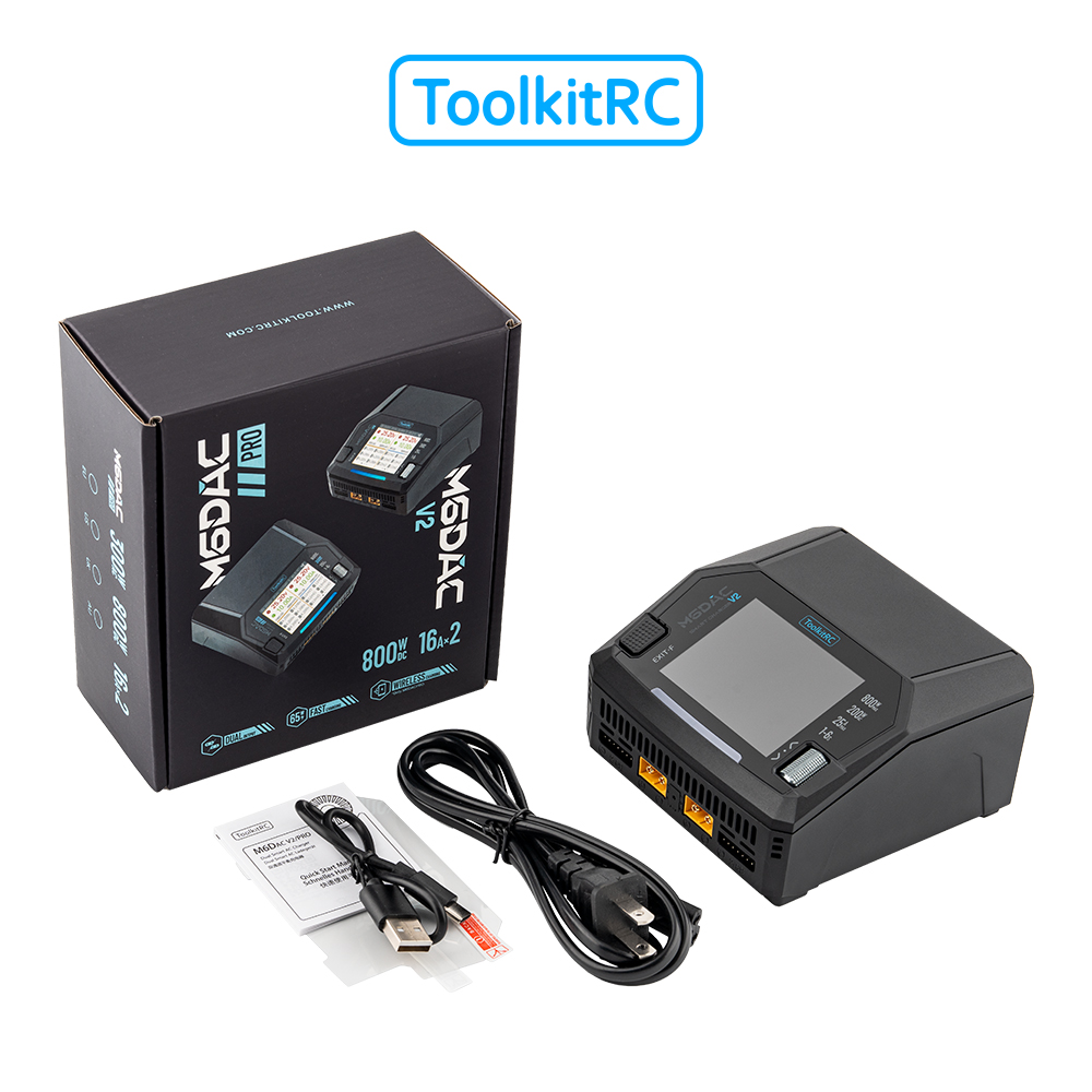 ToolkitRC M6DAC V2 M6DAC Pro P - Toolkitrc M6Dac Smart Charger ulasan dan harga
