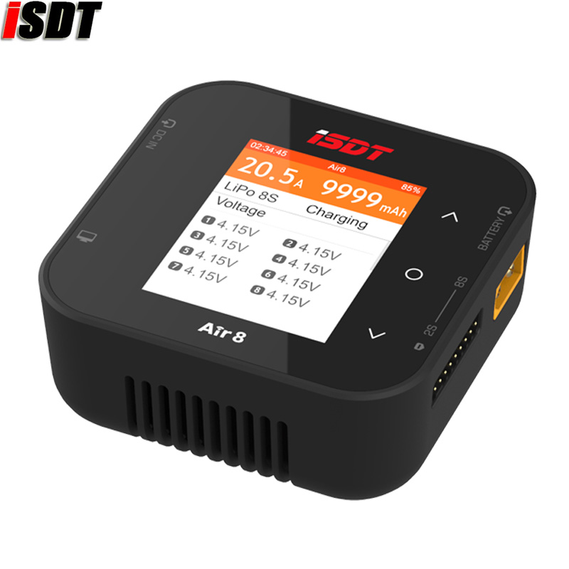 ISDT Air 8 pengisi daya pintar - Isdt Air8 8S Lipo Charger ulasan dan harga