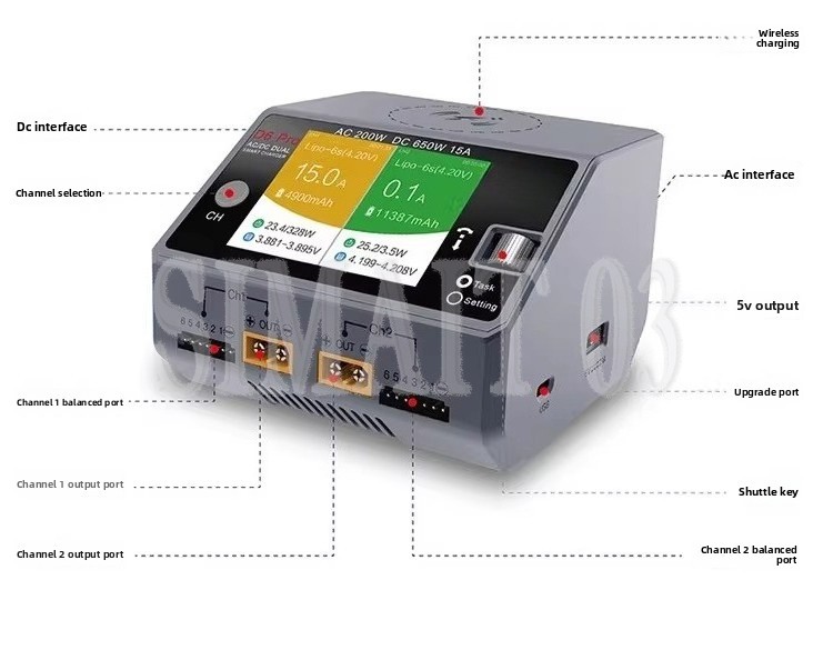 Pengisi Daya Cerdas HOTA D6 Pr - Hota D6 Pro Dual Lipo Charger ulasan dan harga