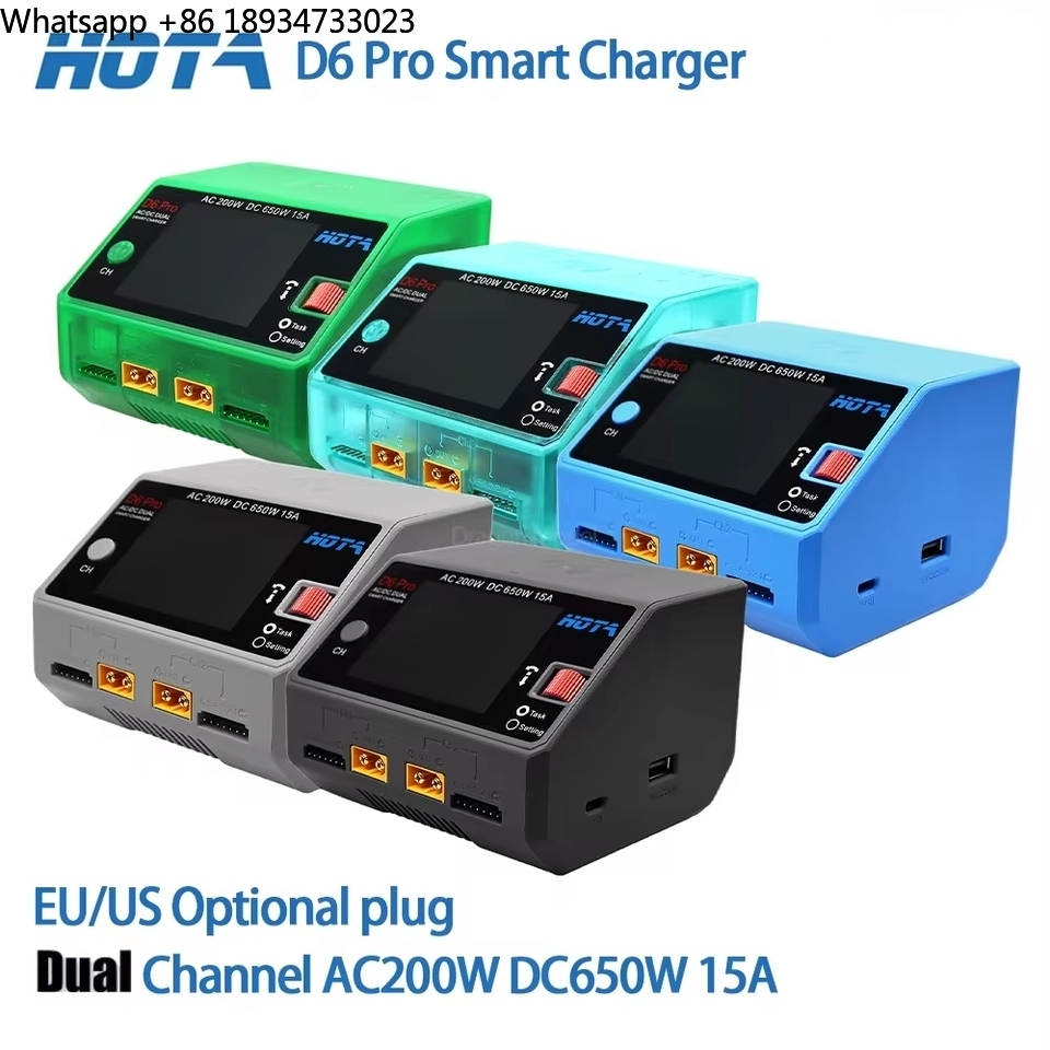 Pengisi Daya Pintar HOTA D6 Pr - Hota D6 Pro Dual Lipo Charger ulasan dan harga