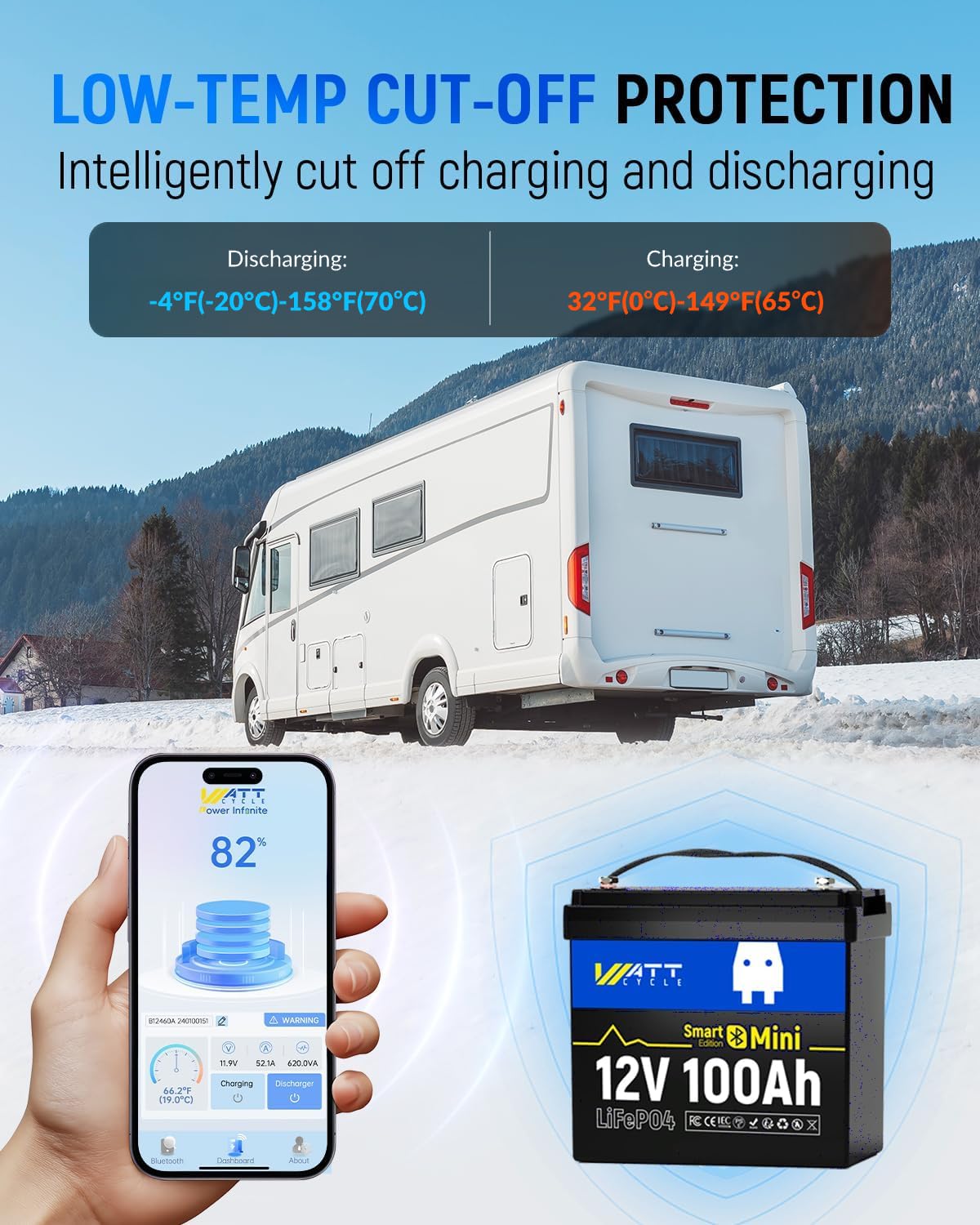 Baterai Mini LiFePO4 12V 100Ah - Lifepo4 12V 100Ah Bms Bluetooth ulasan dan harga