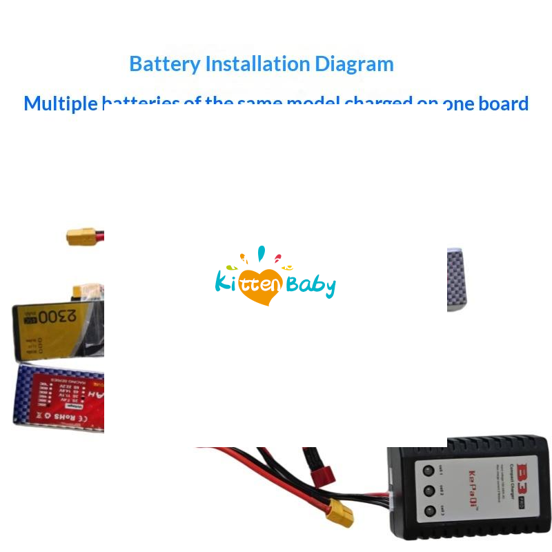 1 Set Pengisi Daya Baterai RC  - 12S Lipo Battery Balancing Board ulasan dan harga
