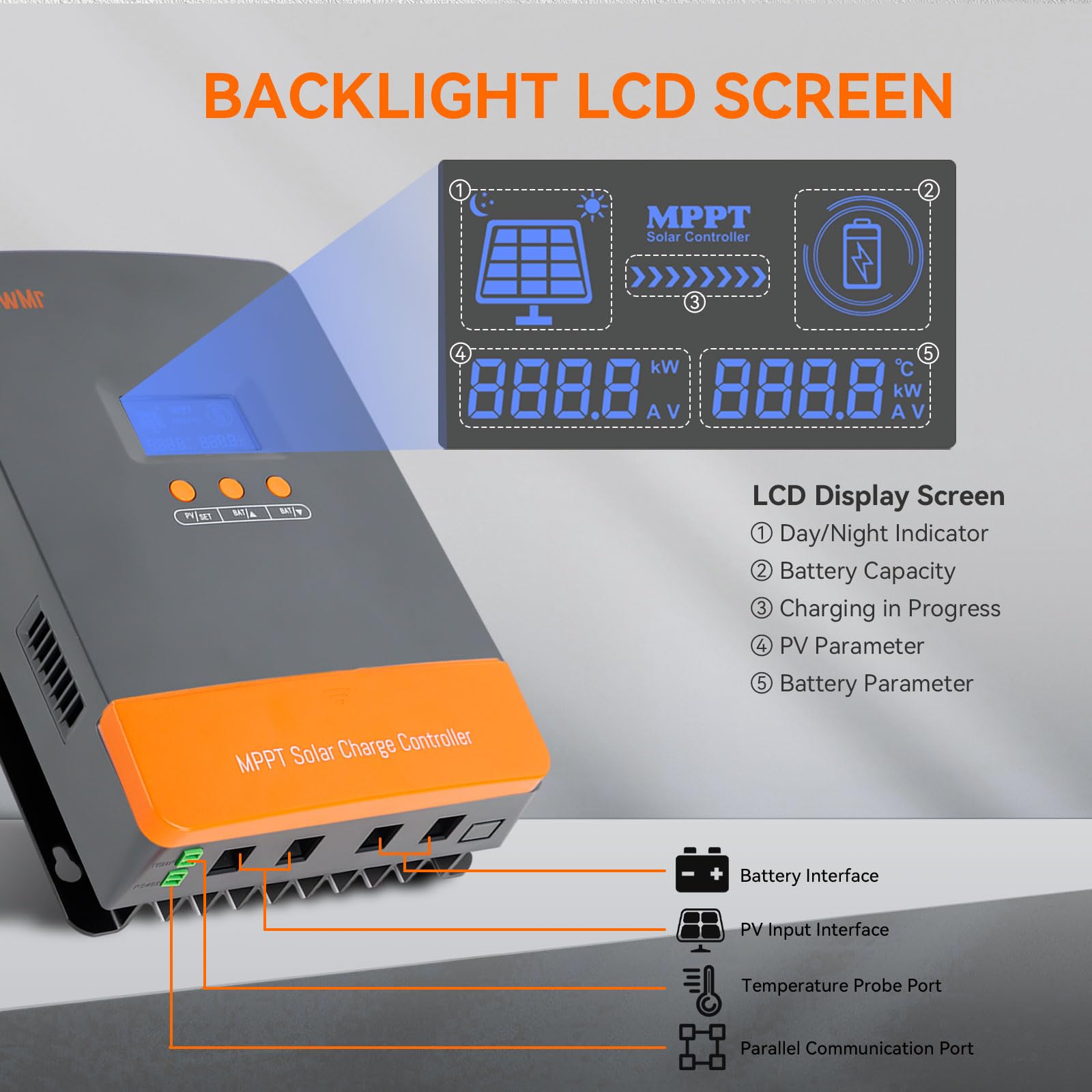 PowMr 100A MPPT Solar Charge C - Lifepo4 12V 100Ah Bms Bluetooth ulasan dan harga