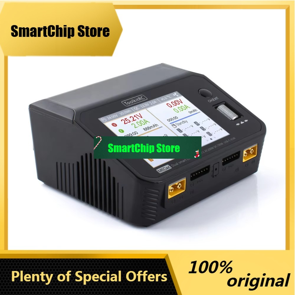 SmCpToolkitRC M6DAC Pengisi Da - Toolkitrc M6Dac Smart Charger ulasan dan harga