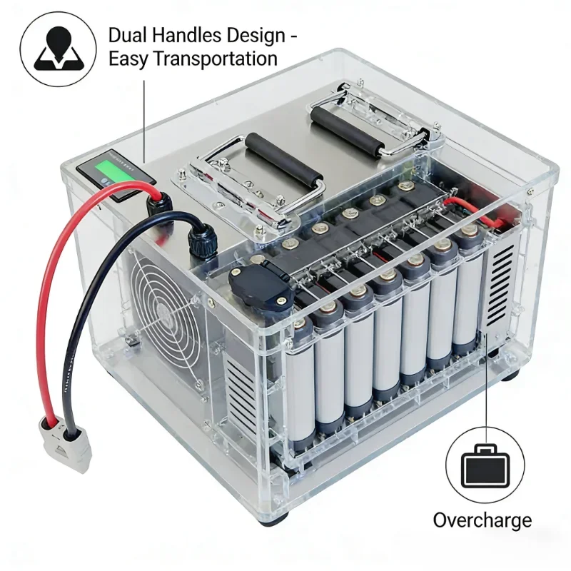 Baterai LiFePO4 12V 24V 48V 10 - Lifepo4 12V 100Ah Bms Bluetooth ulasan dan harga