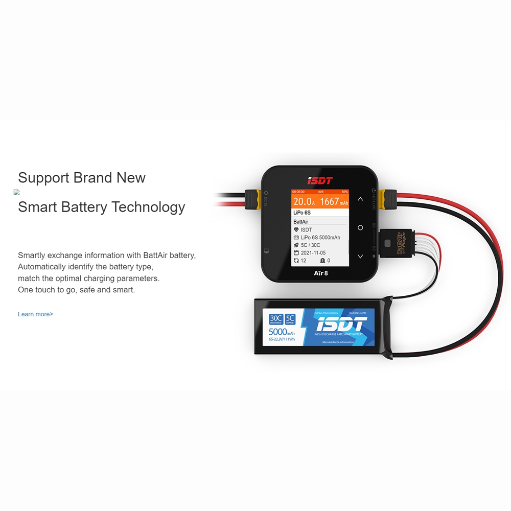 Pengisi Daya & Pengosong Bater - Isdt Air8 8S Lipo Charger ulasan dan harga