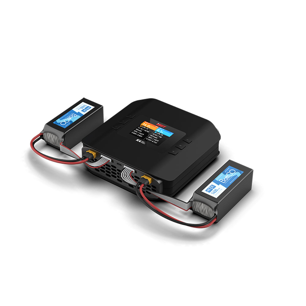 Pengisi Daya Baterai Lipo ISDT - Isdt K4 Dual Lipo Charger ulasan dan harga